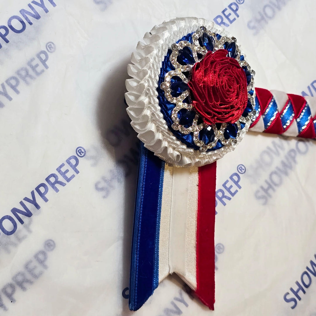 15.5” Red, White & Blue Browband