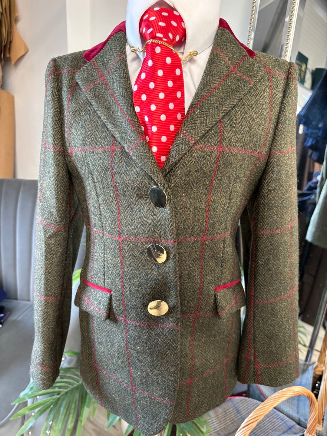 Childrens Tweed Jacket 048