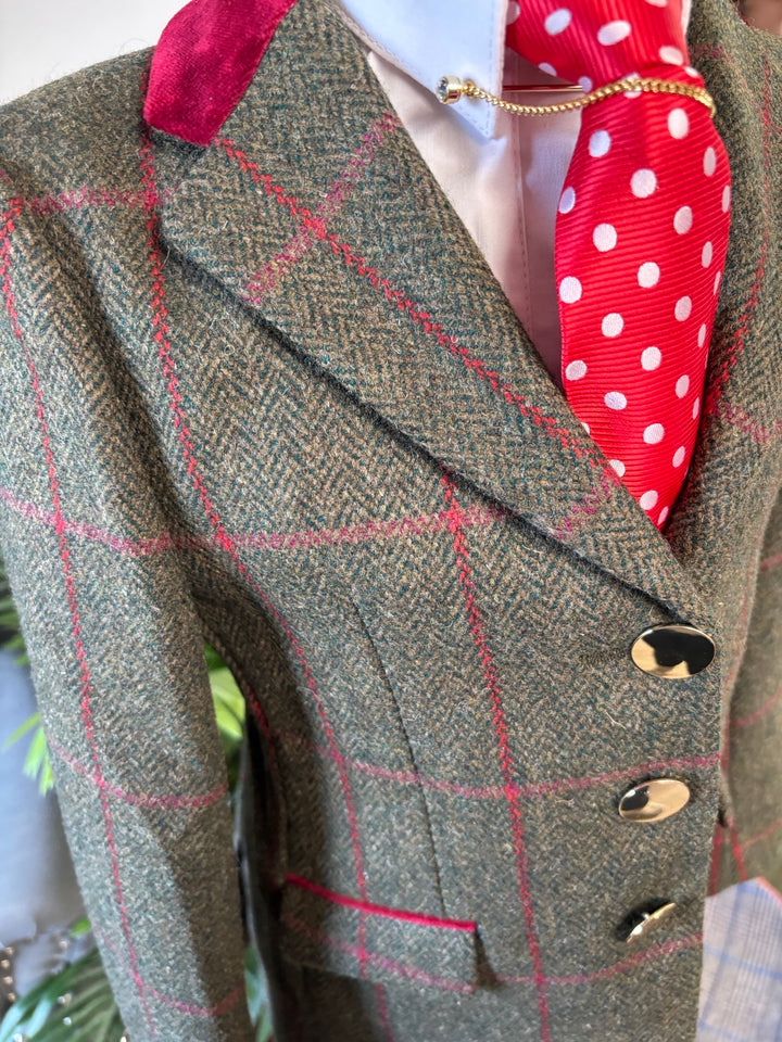 Childrens Tweed Jacket 048