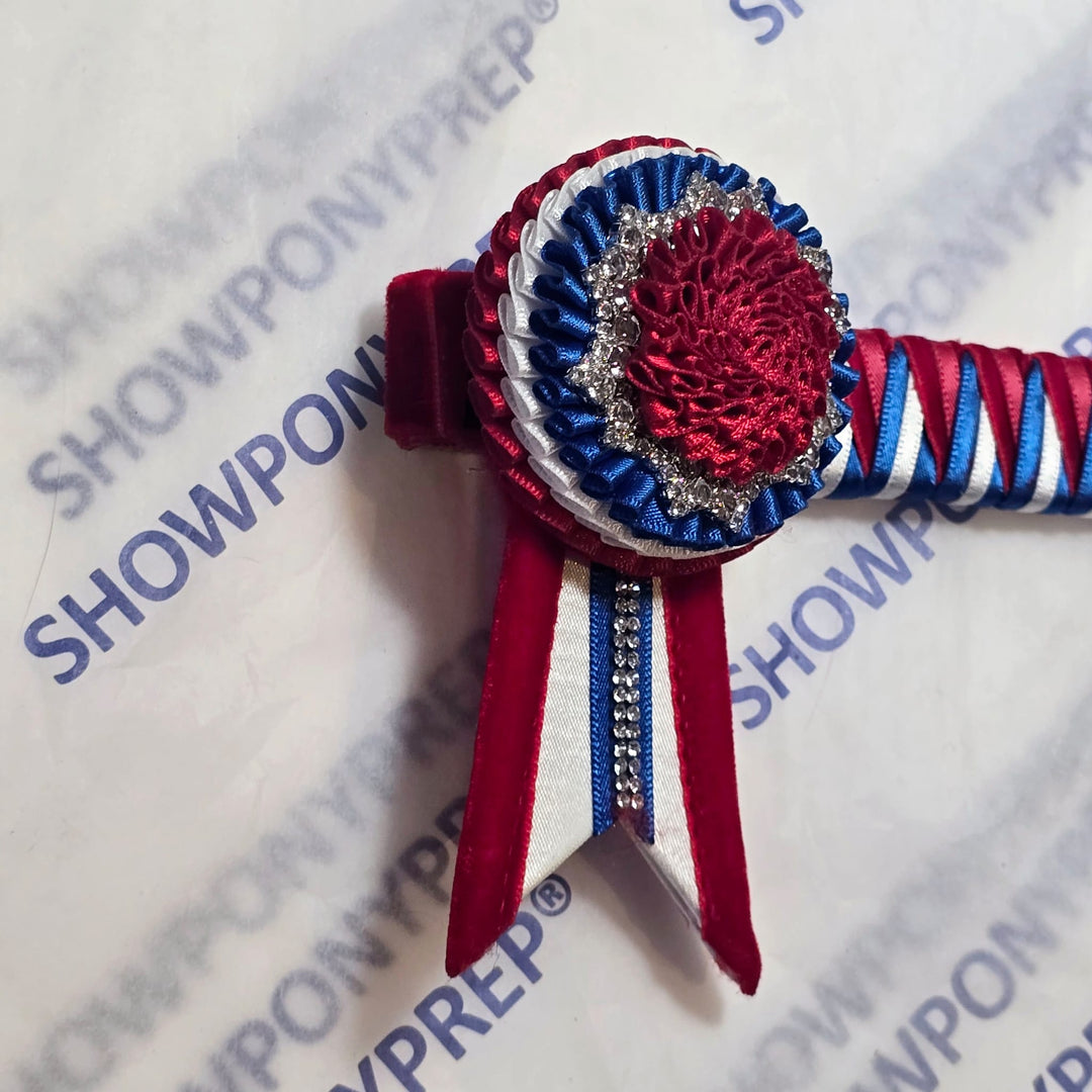 15” Red, White & Blue Browband