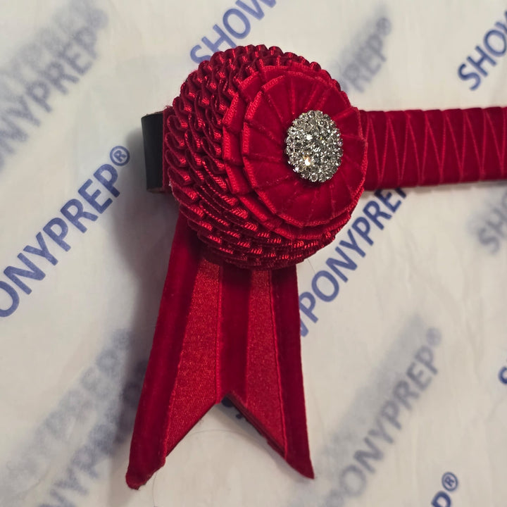 15.5" Red & Silver