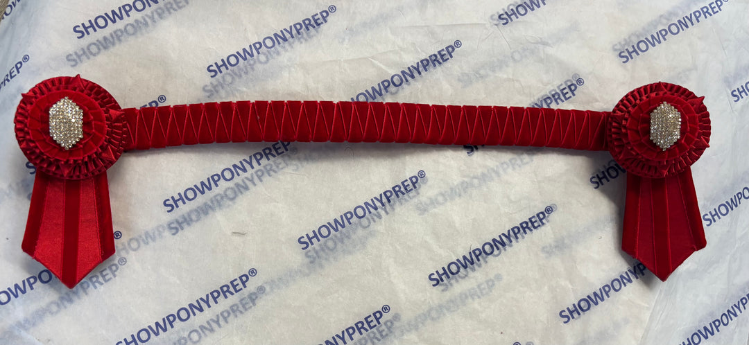 16.5” Red Browband