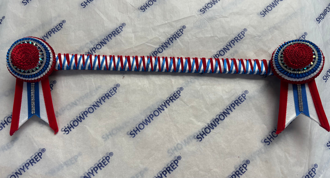 16" Red, White and Blue Browband