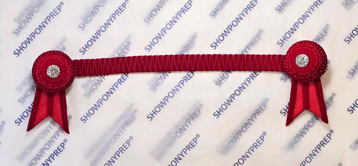 15.5" Red & Silver