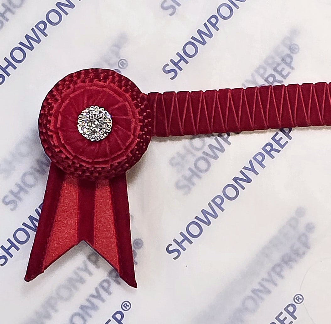 15.5" Red & Silver