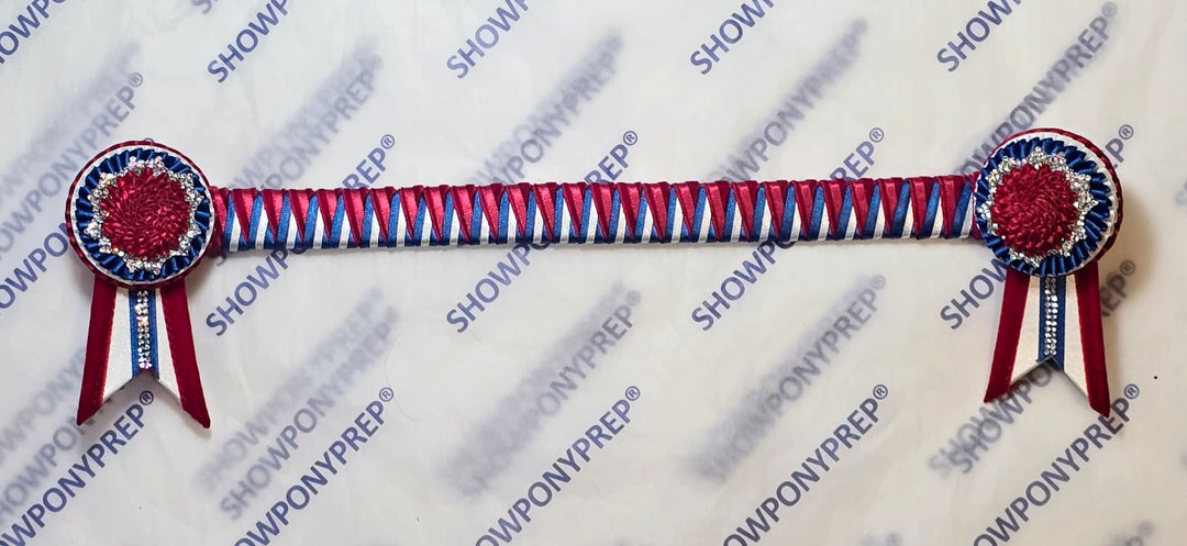 15” Red, White & Blue Browband