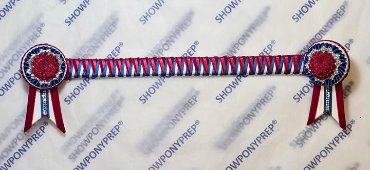 15” Red, White & Blue Browband