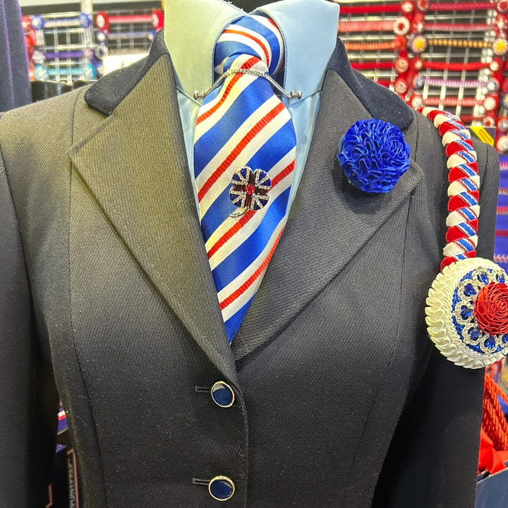 Remembrance Poppy Tie Pin