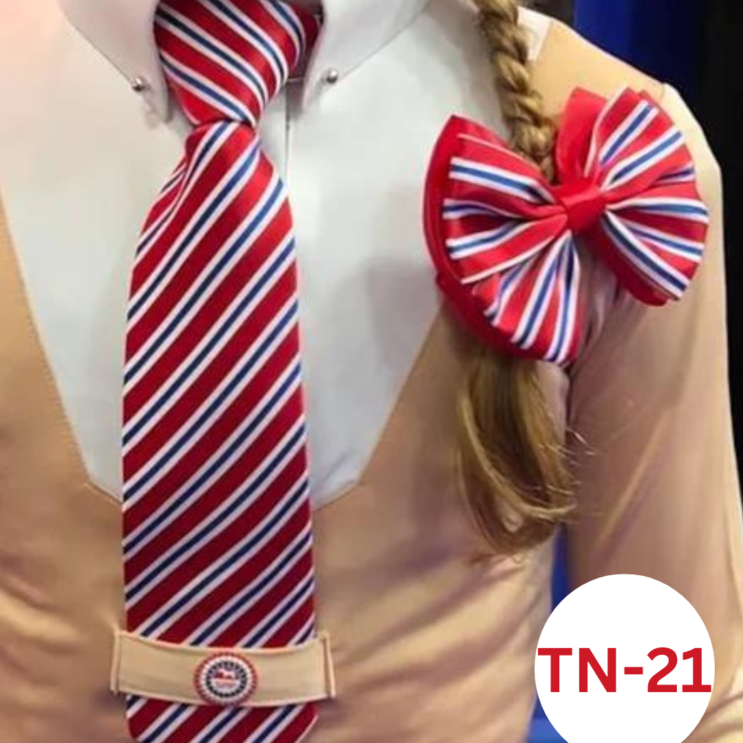 MATCHING ZIP TIE HAIR BOWS