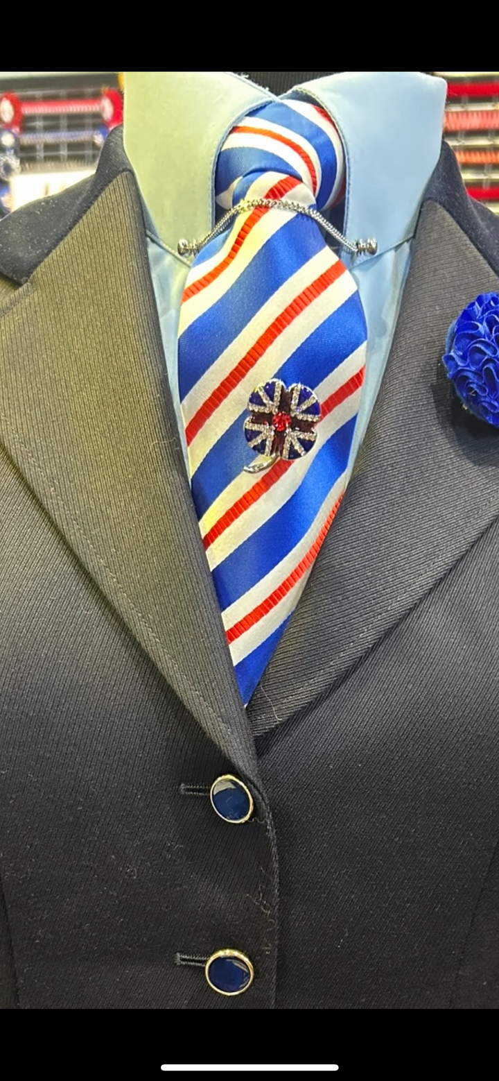 Remembrance Poppy Tie Pin