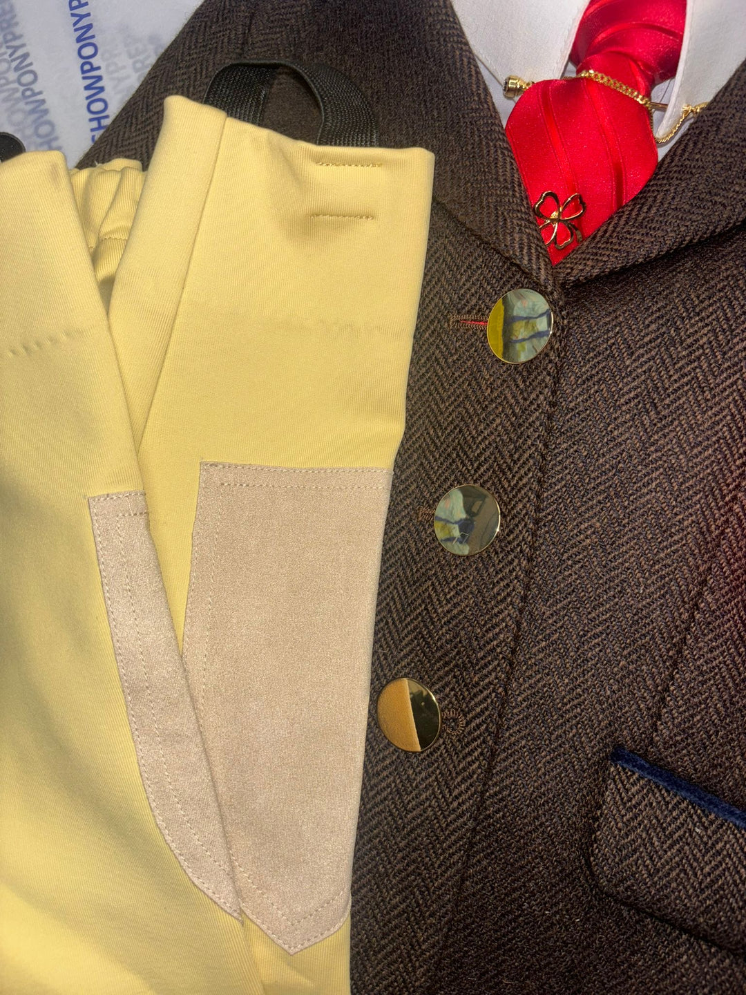Superior Show Jodhpurs - Buttercream  *IN STOCK*
