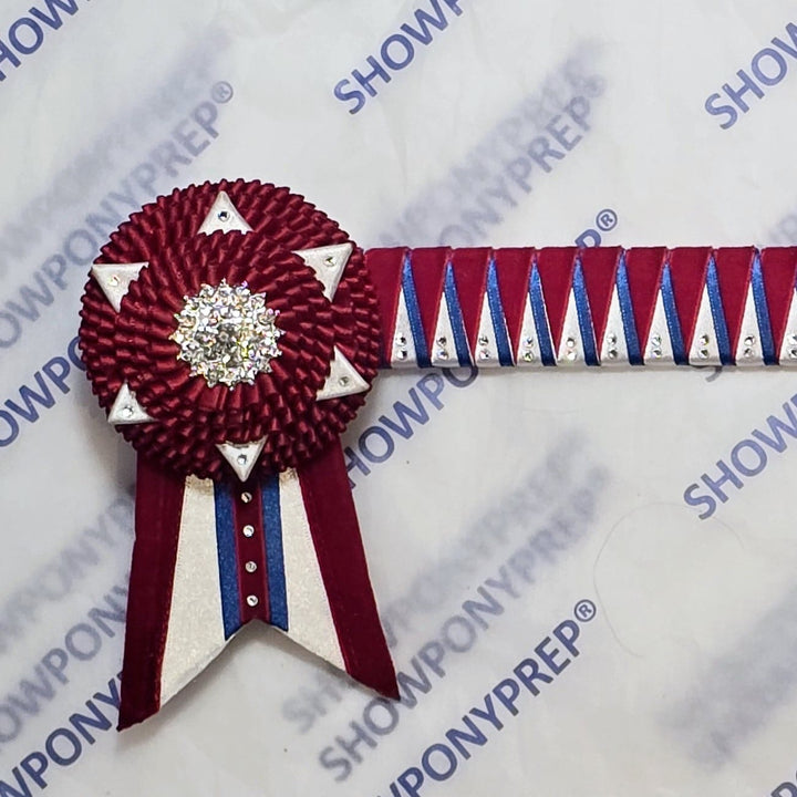 15” Red, White & Blue Browband