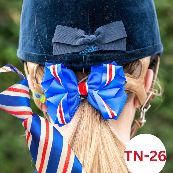 MATCHING ZIP TIE HAIR BOWS