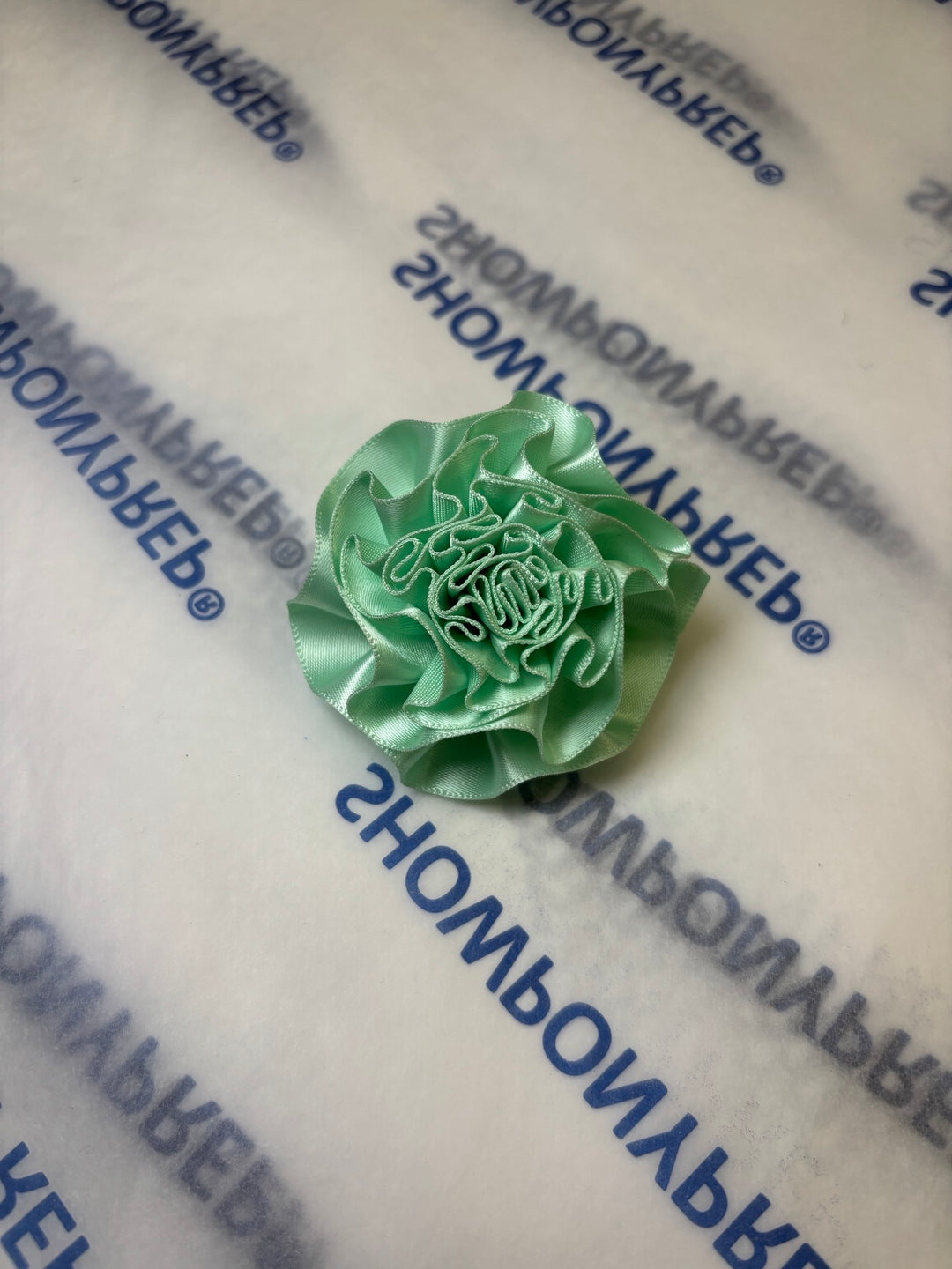 Ruffle Carnation Lapel Pin