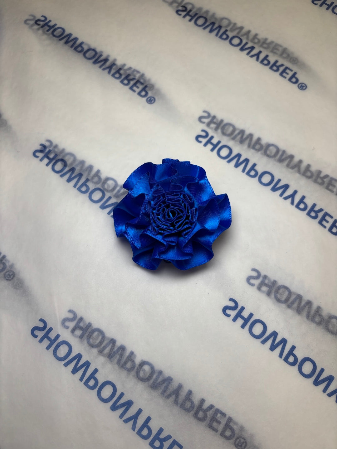 Ruffle Carnation Lapel Pin