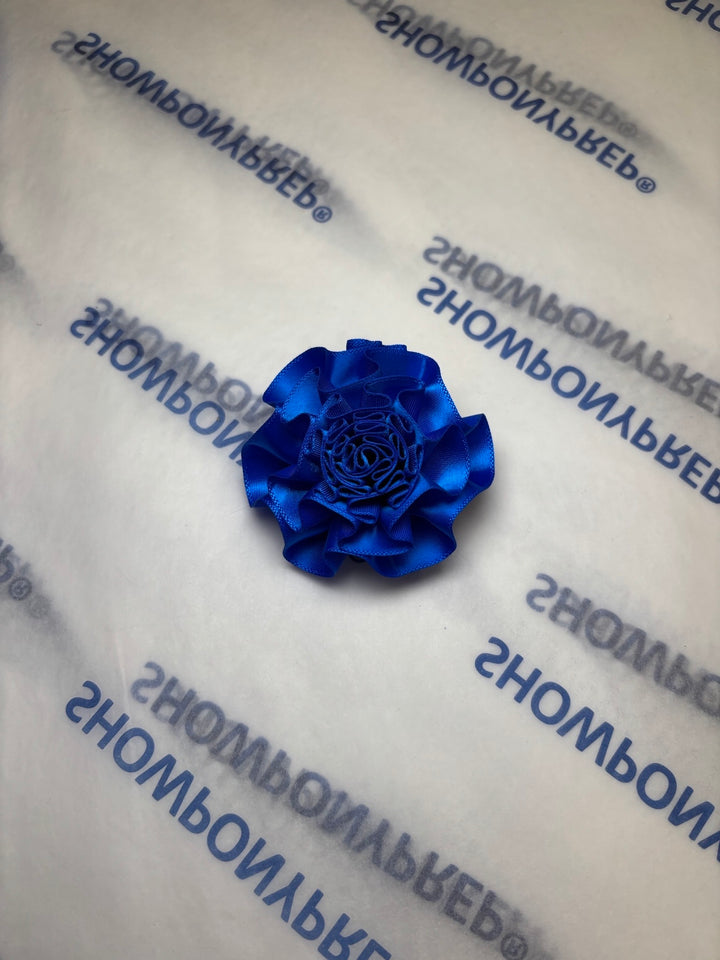 Ruffle Carnation Lapel Pin