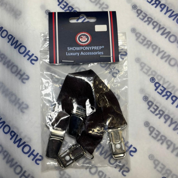 Jodhpur Clips - Brown Elastic