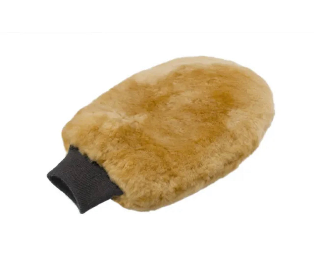 GLEAM Pure Lambswool Buffing Mitten
