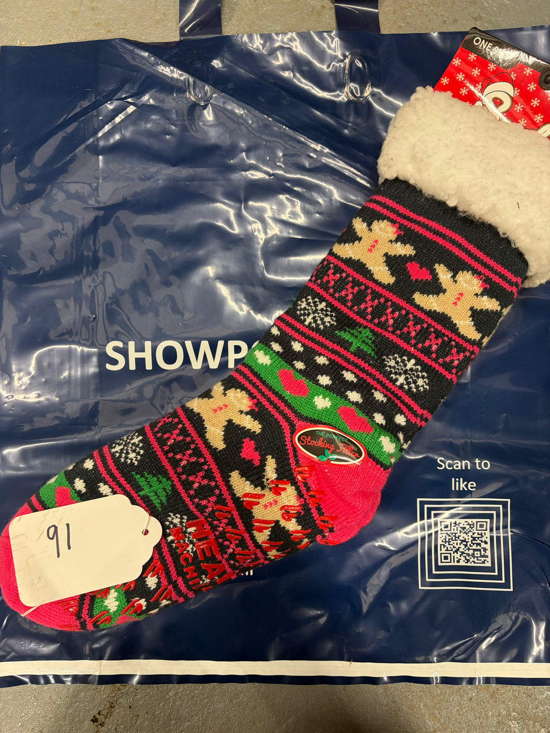 Lot 91 - Gingerbread Socks