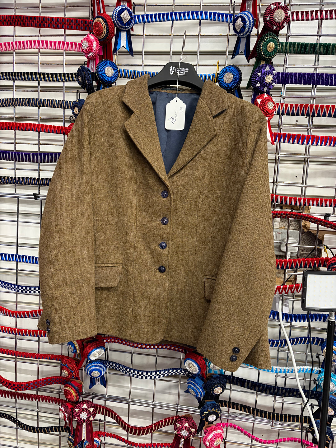 Lot 192 - Traditional Brown Herringbone Tweed