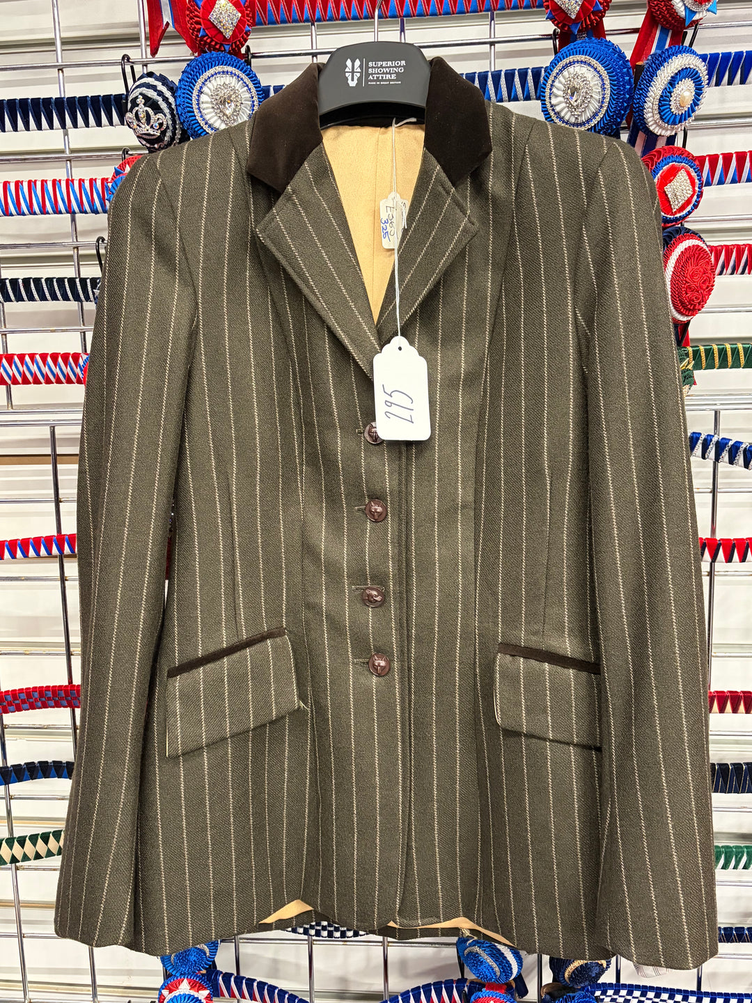 Lot 194 - Green Ladies Tweed with Brown Accents