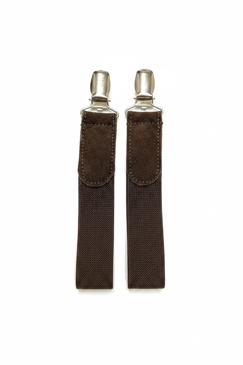 Suede finish jodhpur clips