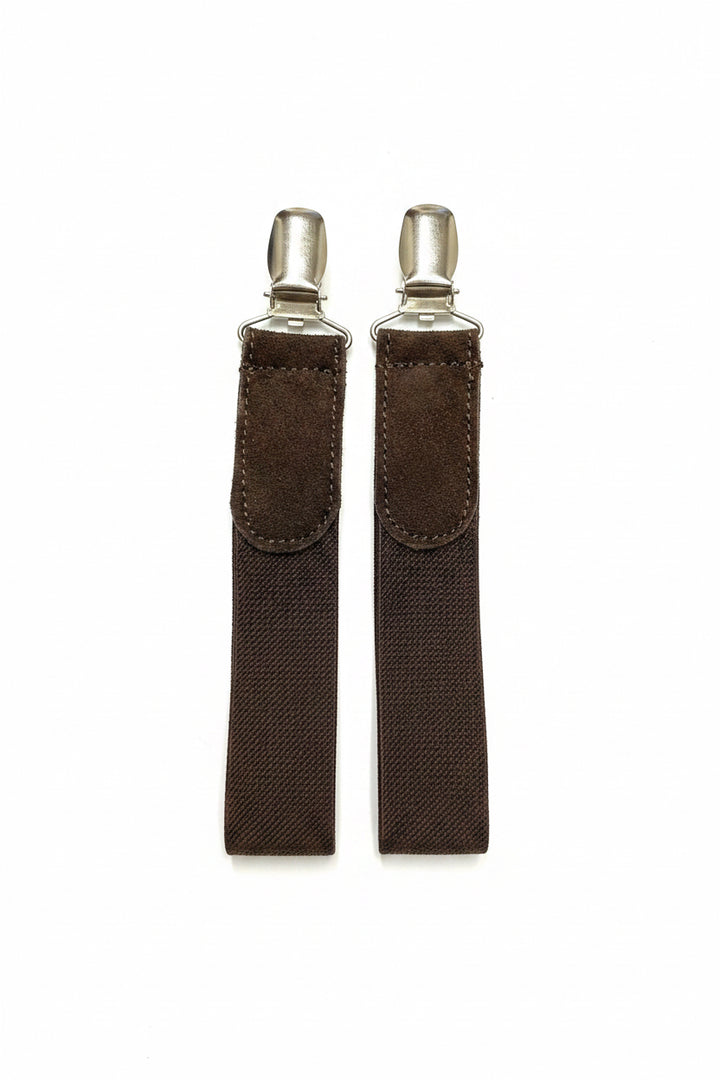 Suede finish jodhpur clips