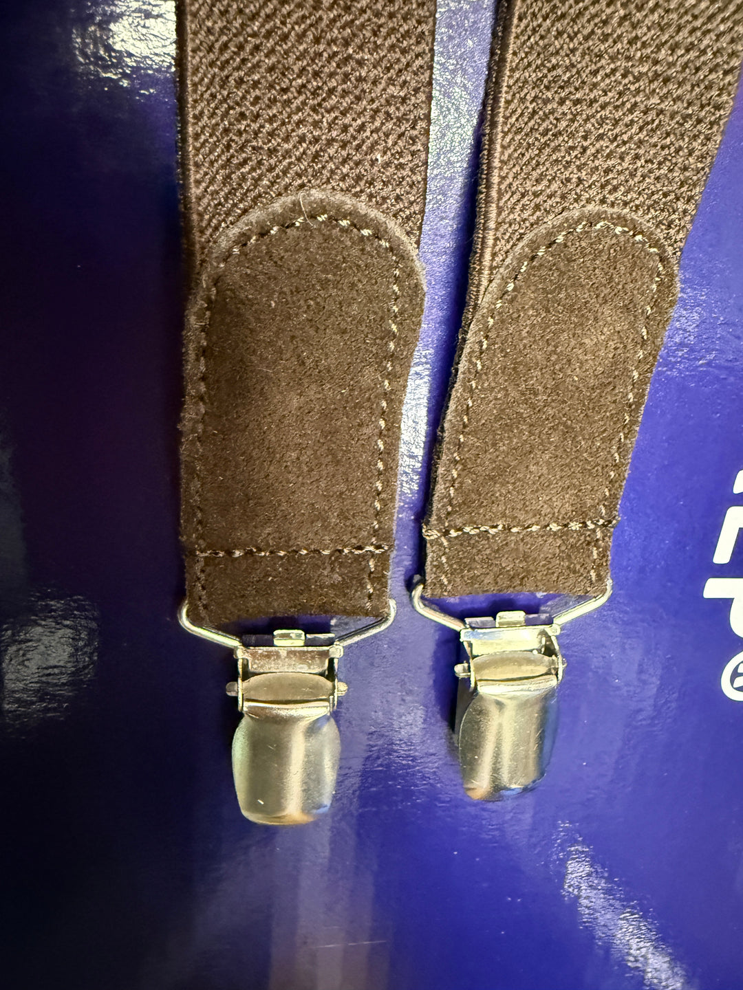 Suede finish jodhpur clips