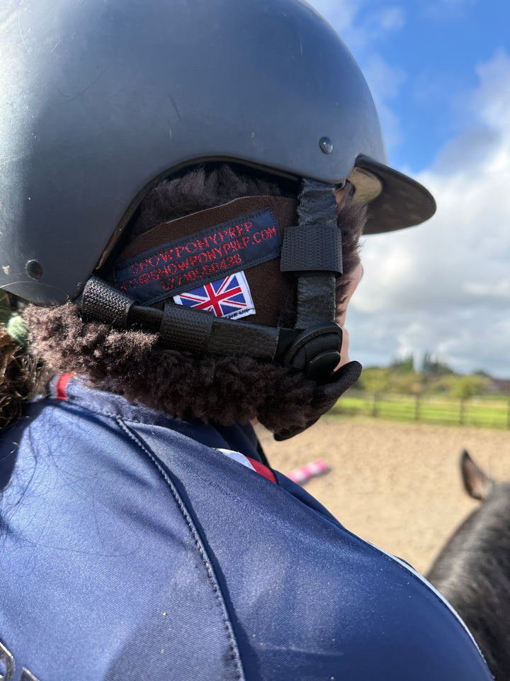 Lambskin “Ride-on” ear warmers