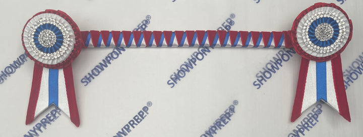 12.5” Red, White & Blue Browband