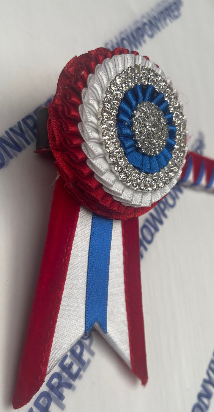 12.5” Red, White & Blue Browband