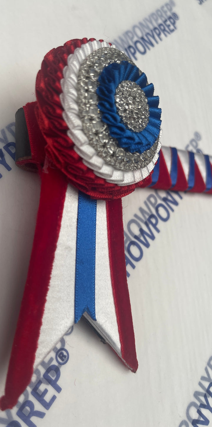 13” Blue, Red & WhiteBrowband
