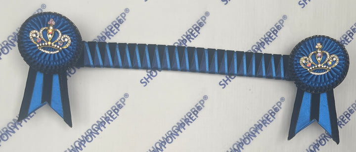 13” Blue & Navy Browband