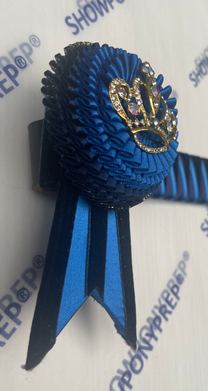 13” Blue & Navy Browband