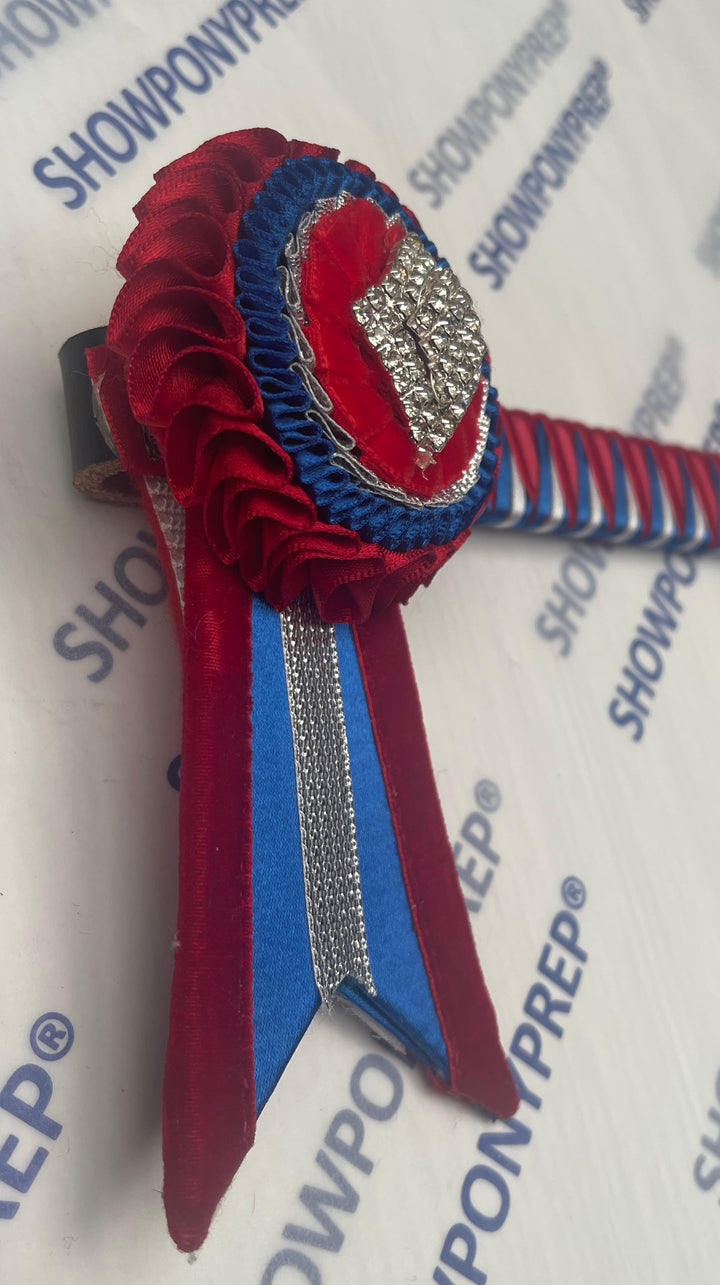 13.5” Red, White & Blue Browband