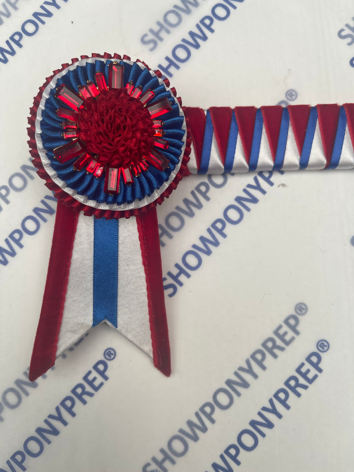 13.5” Red, White & Blue Browband