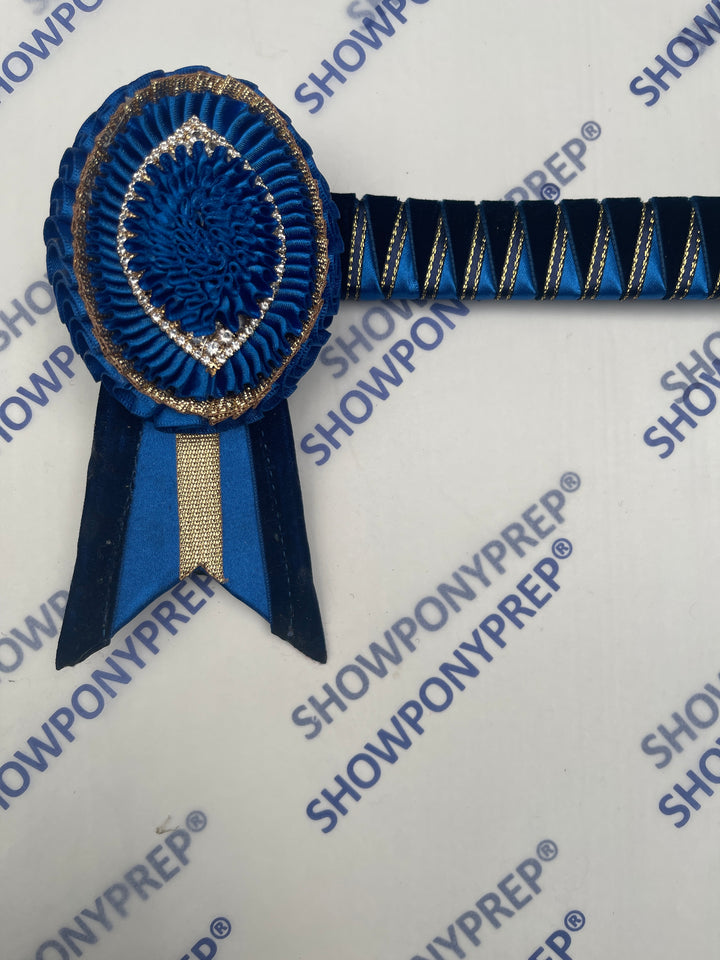 13.5” Blue & Gold