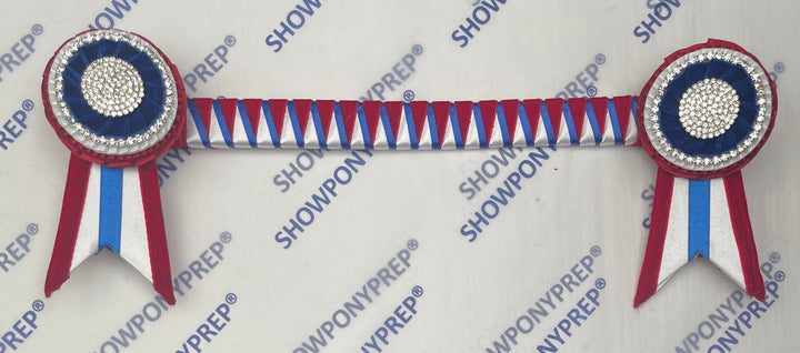13” Red, White & Blue Browband