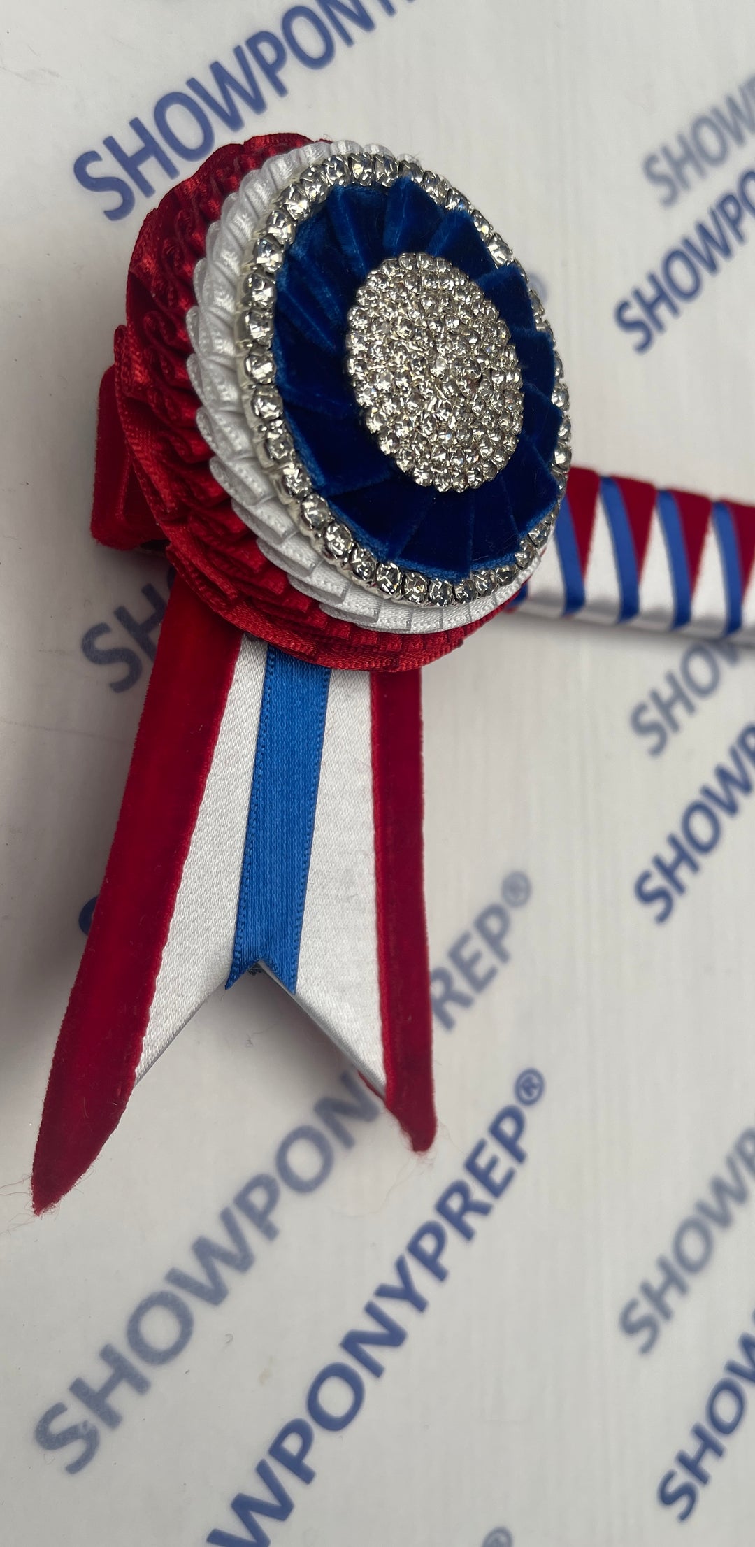 13” Red, White & Blue Browband