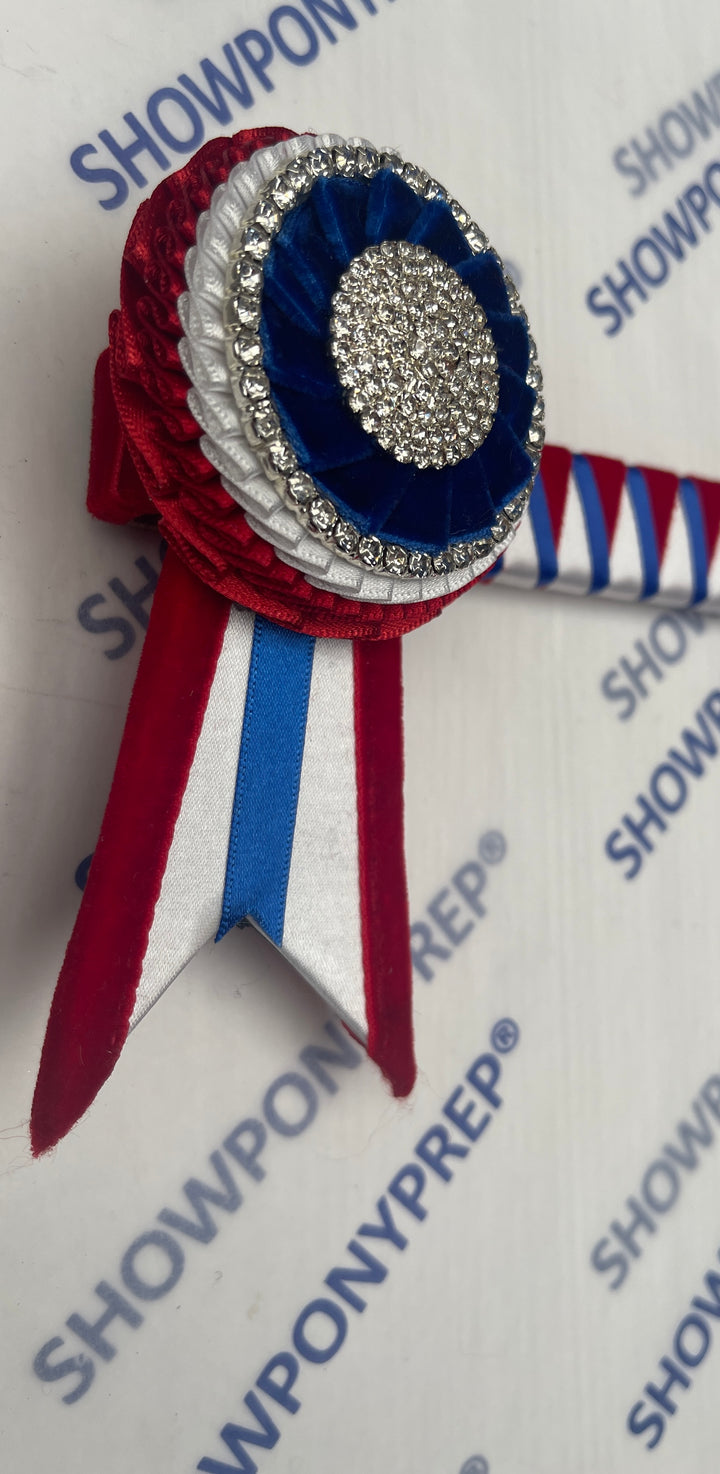 13” Red, White & Blue Browband