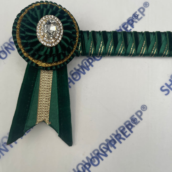 13.5” Green & Gold classic design