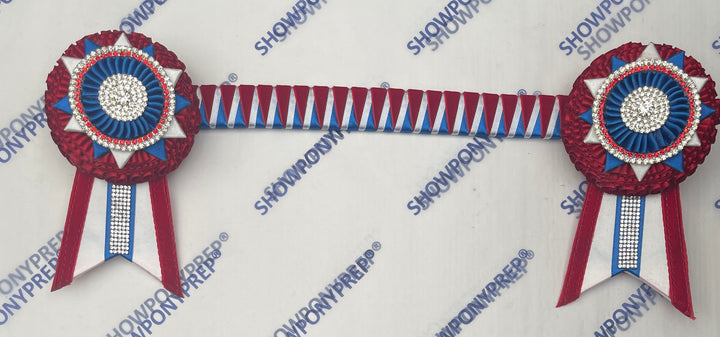 13.5” Red, White & Blue Browband