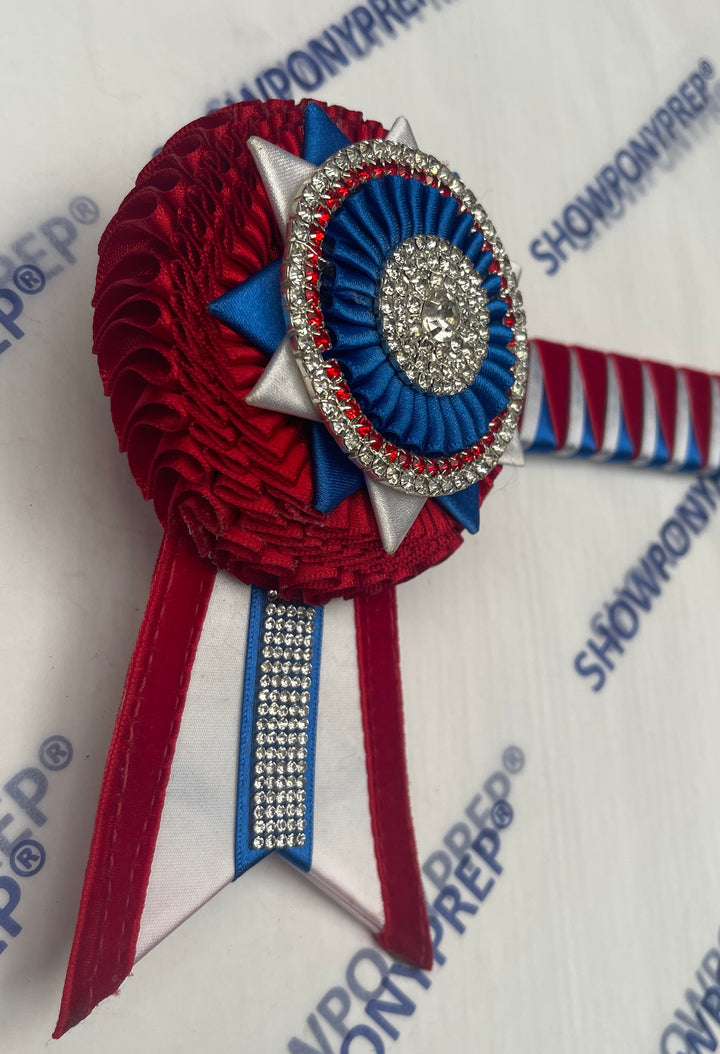13.5” Red, White & Blue Browband