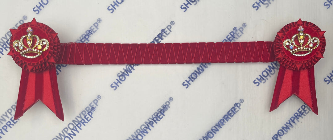 14” Red Browband