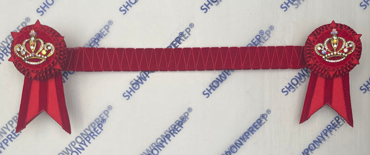 14” Red Browband