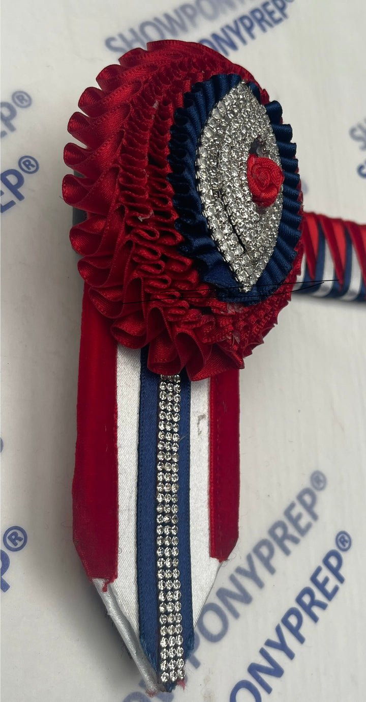 14” Red, White & Blue Browband