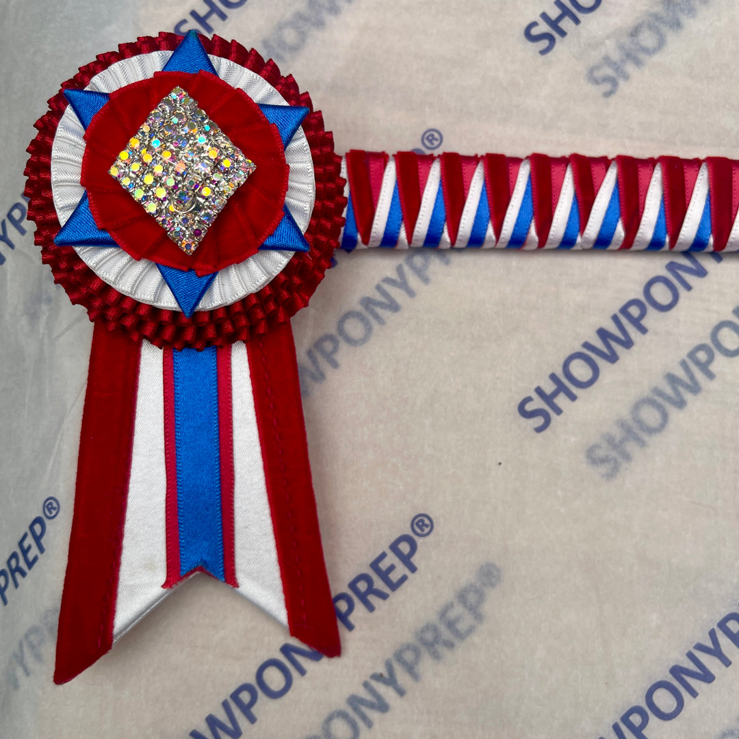 16” Red, White & Blue Browband