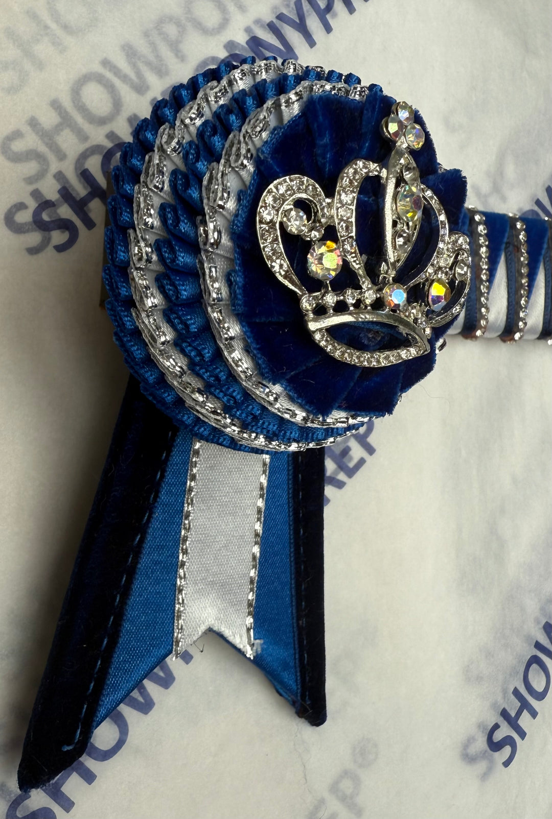 13” Navy, Royal & White Browband