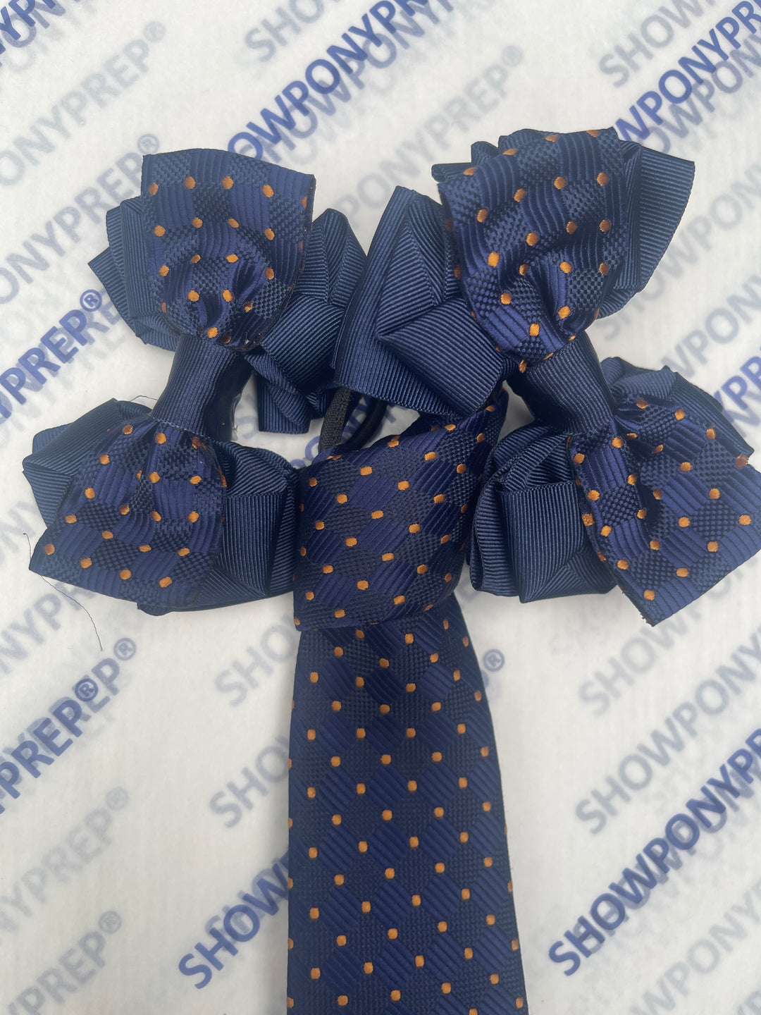 MATCHING ZIP TIE HAIR BOWS