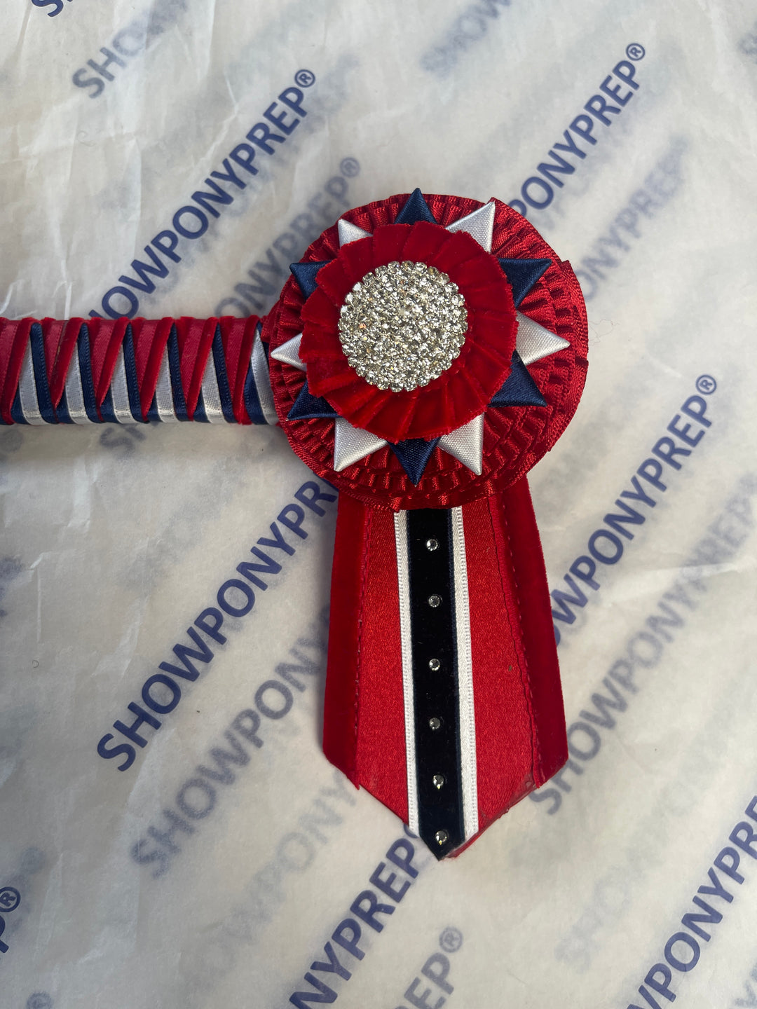 14” Red, White & Blue Browband